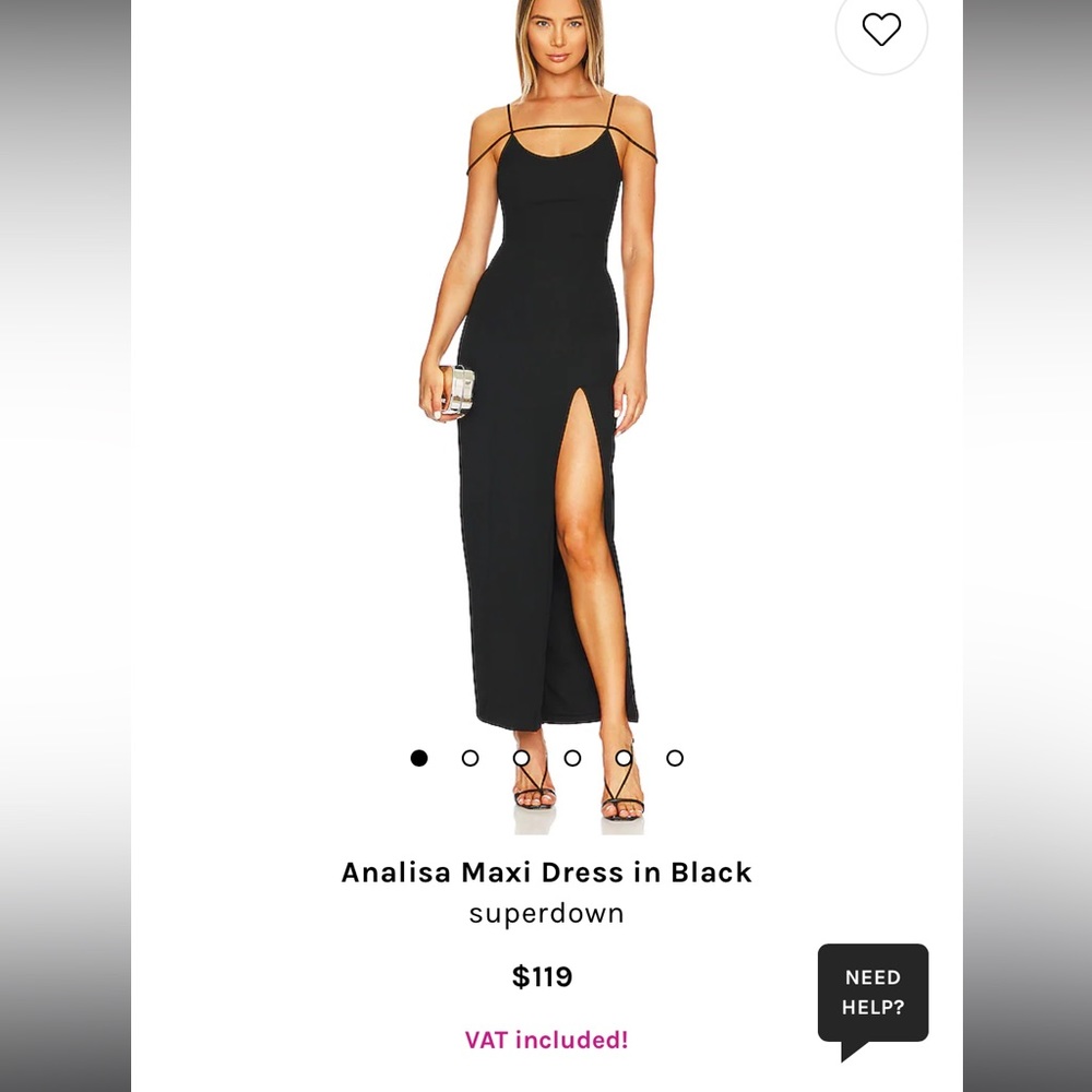 Super down Analisa Maxi- purchased from Revolve